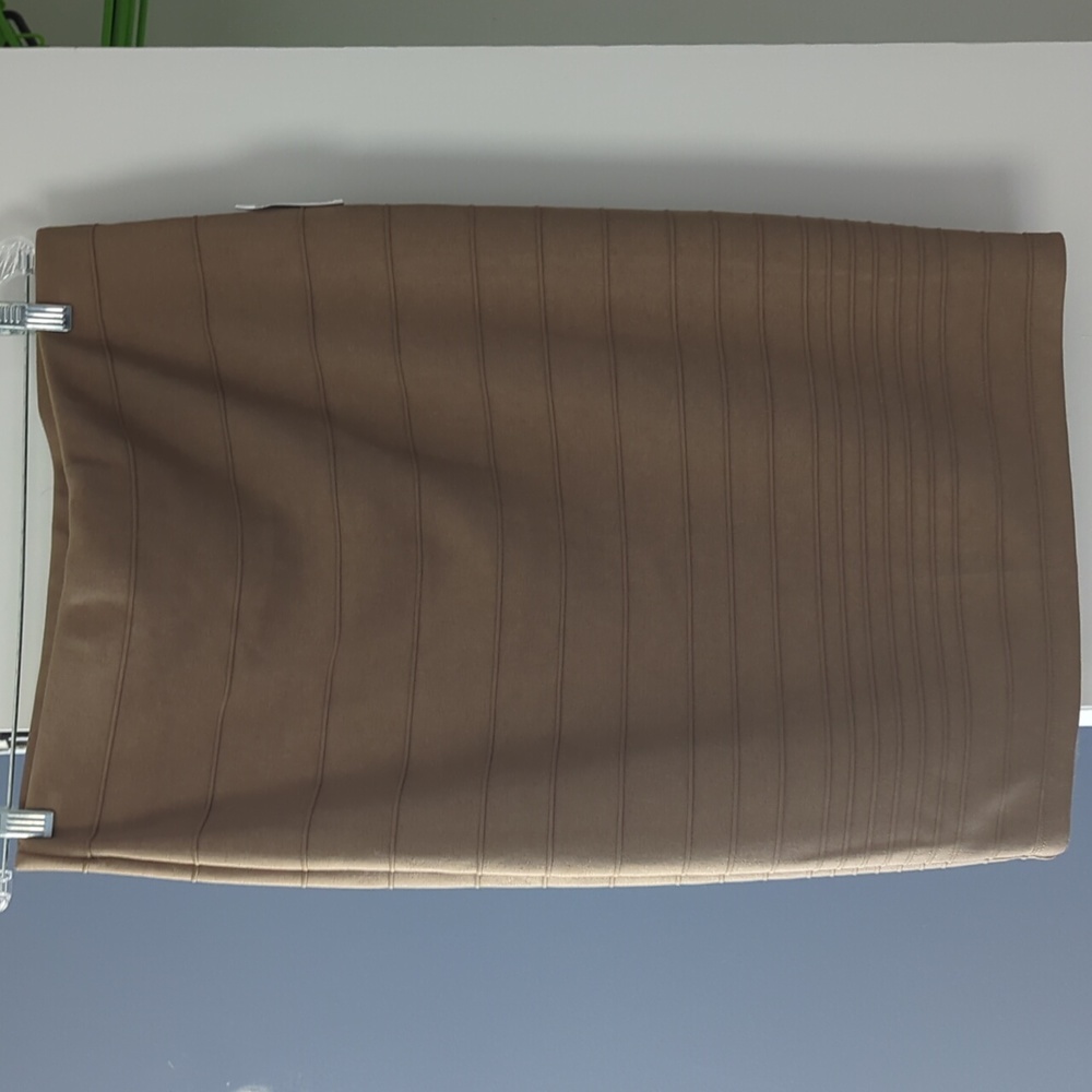 New with tags, tan pencil skirt